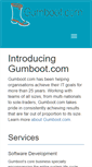Mobile Screenshot of gumboot.com